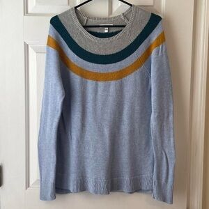 Colorful Striped Women's Sweater